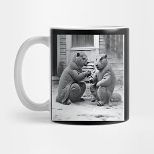 groundhog friend time Mug